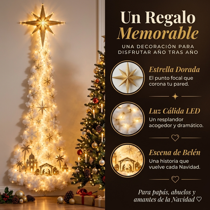 Decoraciones Nubosas con Luz Cálida Relajante